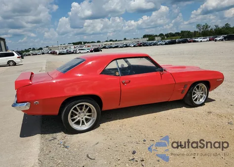 1969 Pontiac Firebird z USA, uszkodzony, nr VIN 223379U116573